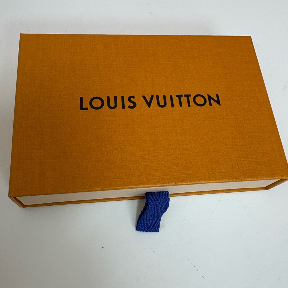 Louis Vuitton Orange Box with Blue Pull